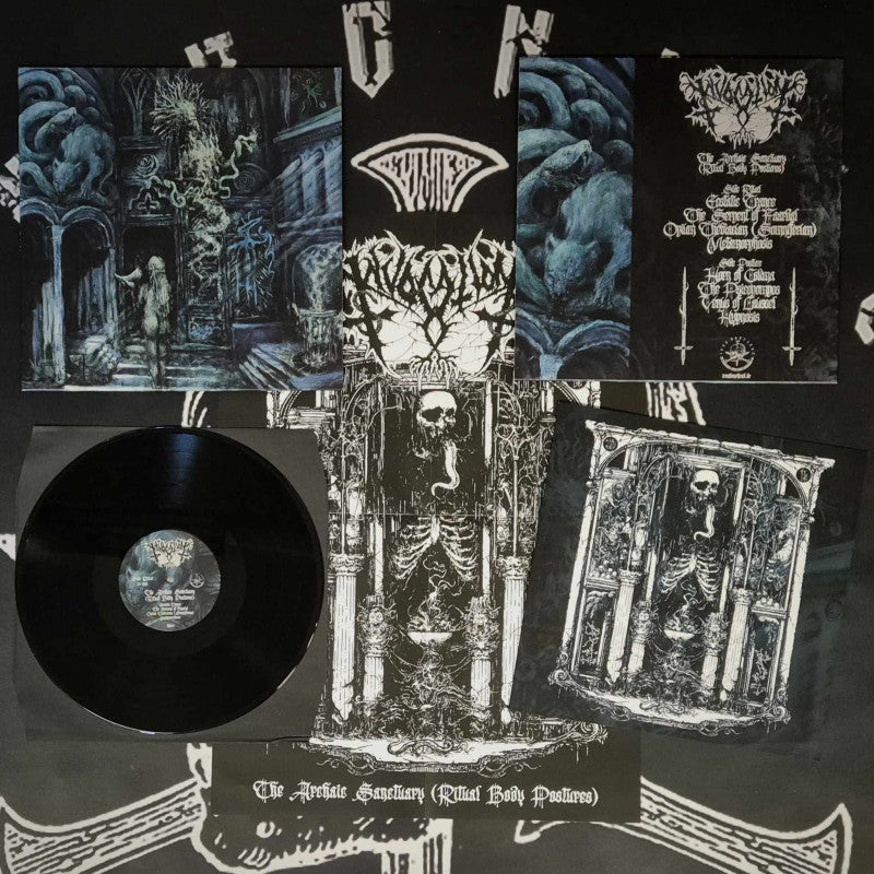 Invocation (CHL) - The Archaic Sanctuary LP [BLACK or BLUE SPLATTER]